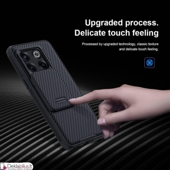 Nillkin Camshield dėklas su kameros apsauga - juodas (Oneplus 10T) Nillkin Camshield dėklas su kameros apsauga - juodas (Oneplus 10T)
